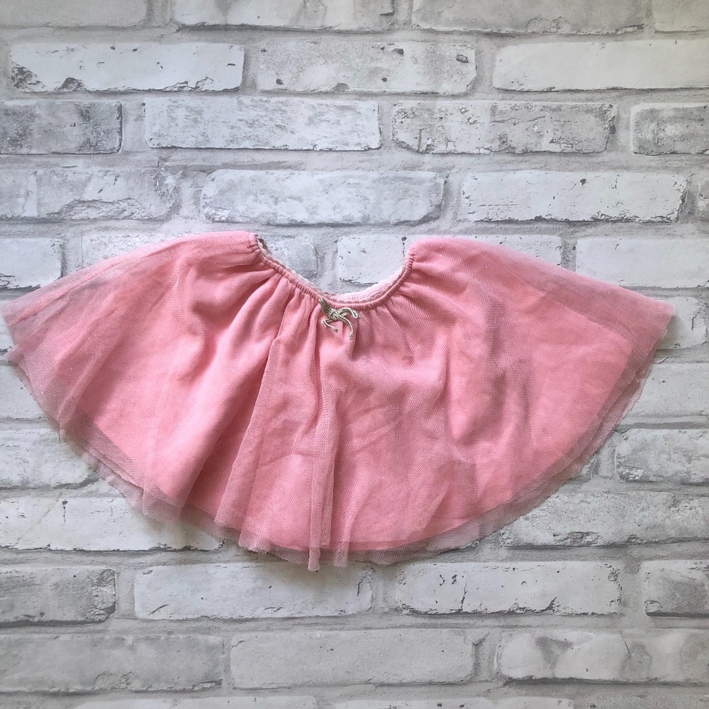 ZARA | Pink Shimmer Sparkle Tulle Skirt 12-18M